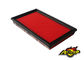 น้ำหนักเบาสีแดง Nissan Almera Air Filter 16546-3J400 16422-43930 1642243910